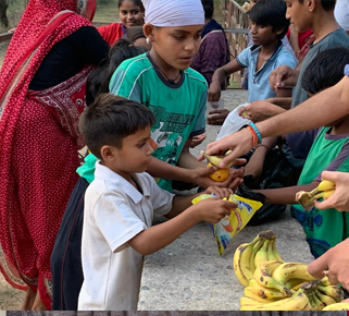 MOGRA – Fruits distribution in New Delhi , India