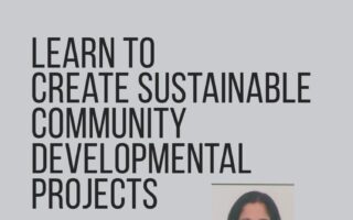 Learn to create sustainable community development project